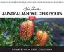 Australian Wildflowers 2026 Desk Easel