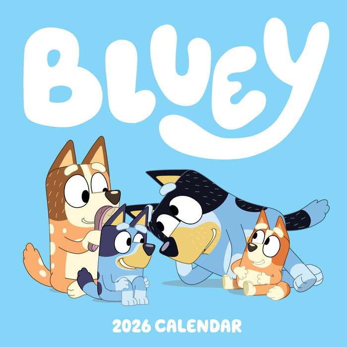 Bluey 2026 Mini Wall Calendar