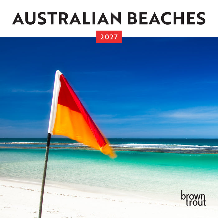 Australian Beaches 2027 Mini Wall Calendar