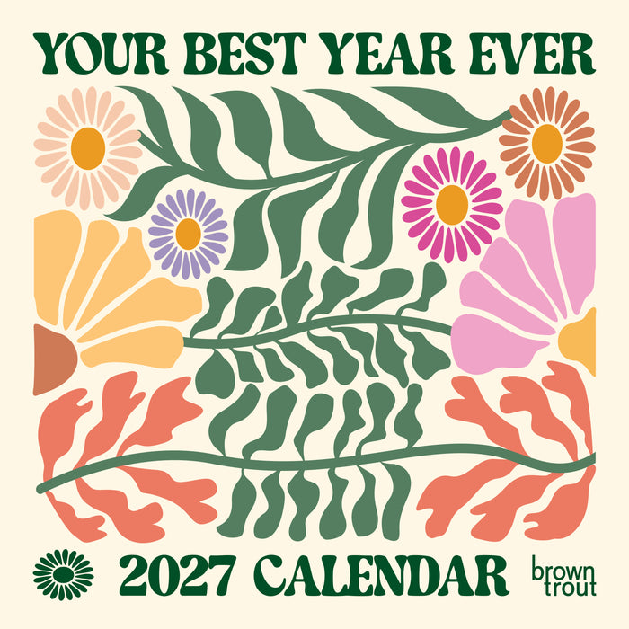 Your Best Year Ever 2027 Mini Wall Calendar