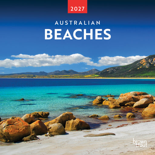 Australian Beaches 2027 Square Wall Calendar