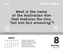Daily Trivia Australia 2027 Page-A-Day Calendar