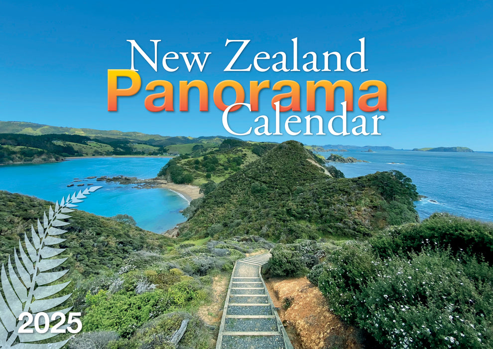 2025 New Zealand Panorama Wall Calendar