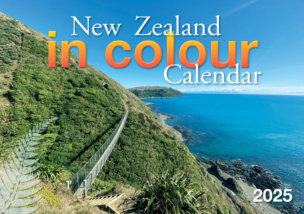 2025 New Zealand in Colour Mini Wall Calendar