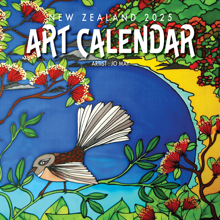 2025 Jo May New Zealand Artwork Wall Calendar