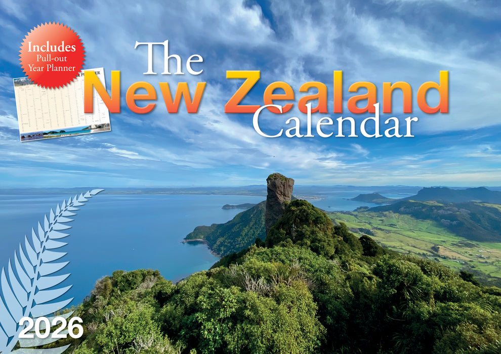 New Zealand Bonus A3 Planner 2026 A4 Wall Calendar