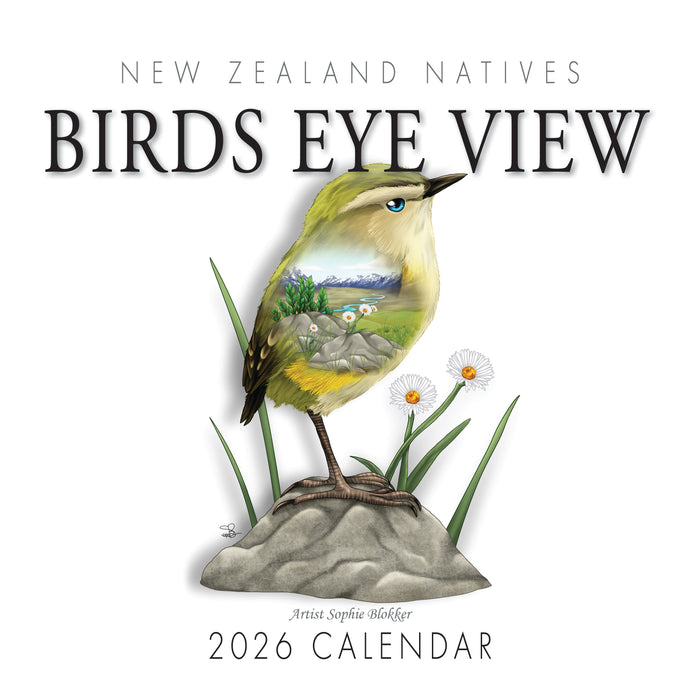 Natives Birds Eye View Sophie Blokker 2026 Square Wall Calendar