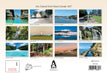 North Island with Fridge Magnet 2027 A4 Wall Calendar