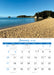 South Island with Fridge Magnet 2027 A4 Wall Calendar