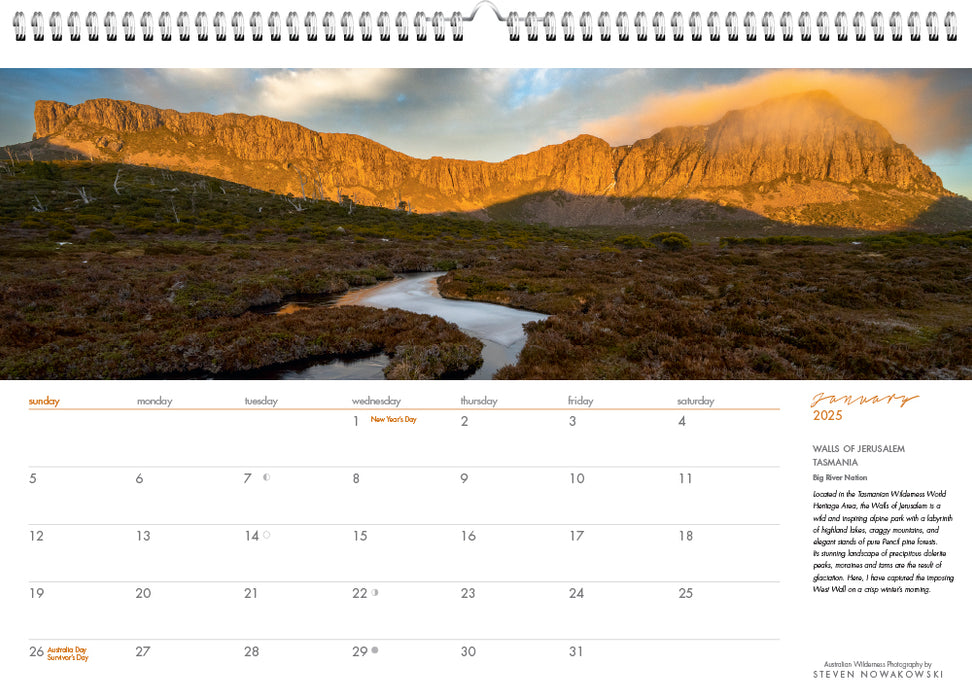 2024 Wild Places of Australia Wall Calendar