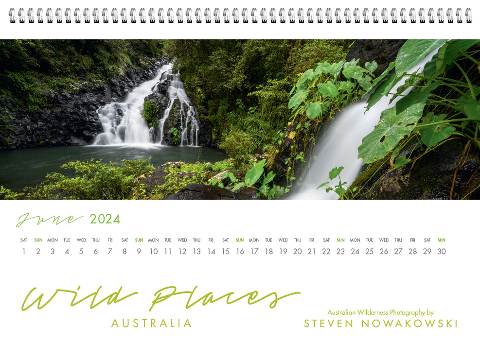 2024 Wild Places of Australia Desk Easel Calendar