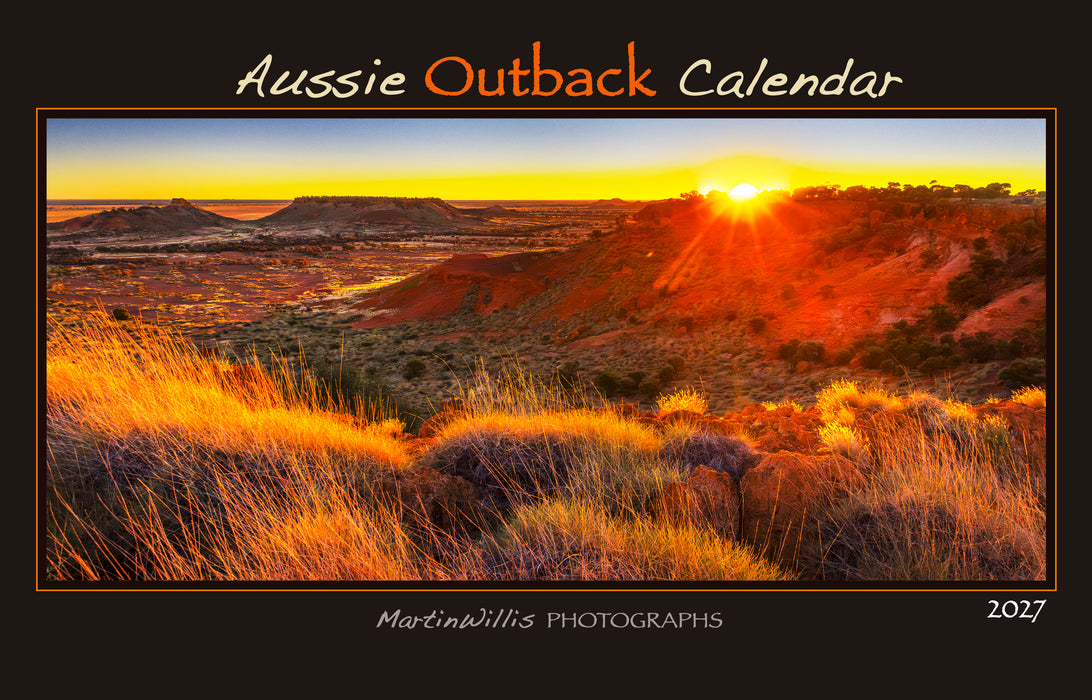 Aussie Outback 2027 Wall Calendar