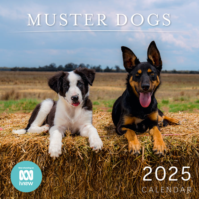 2025 Muster Dogs Wall Calendar