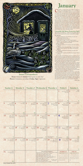 Witches 2027 Square Wall Calendar