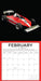 The Art of Formula ONE Race Car 2026 Square Wall Calendar