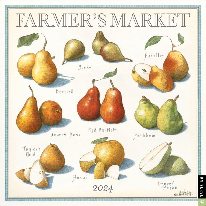 2024 Farmer’s Market Wall Calendar
