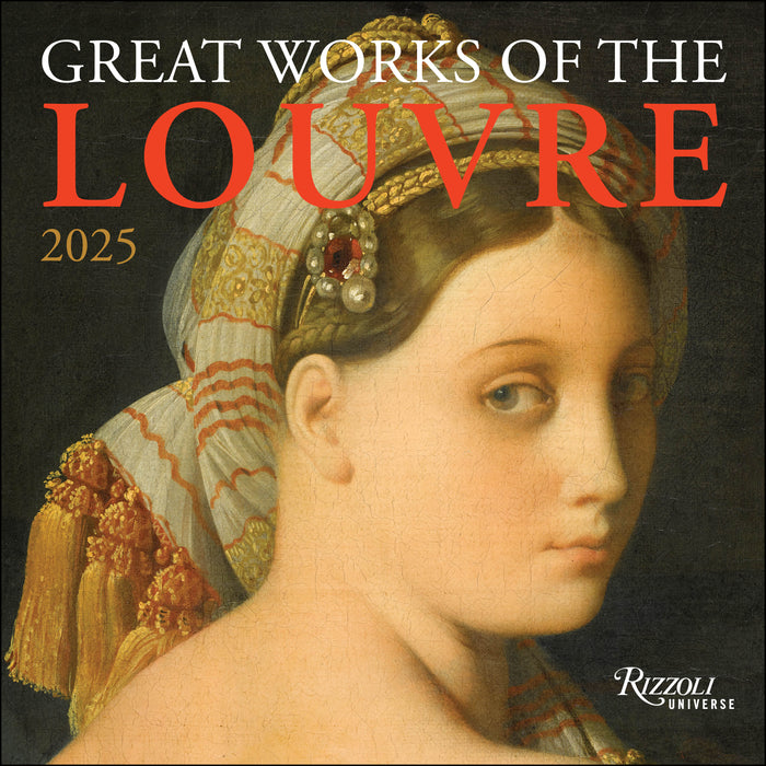 2025 Great Works of the Louvre Wall Calendar