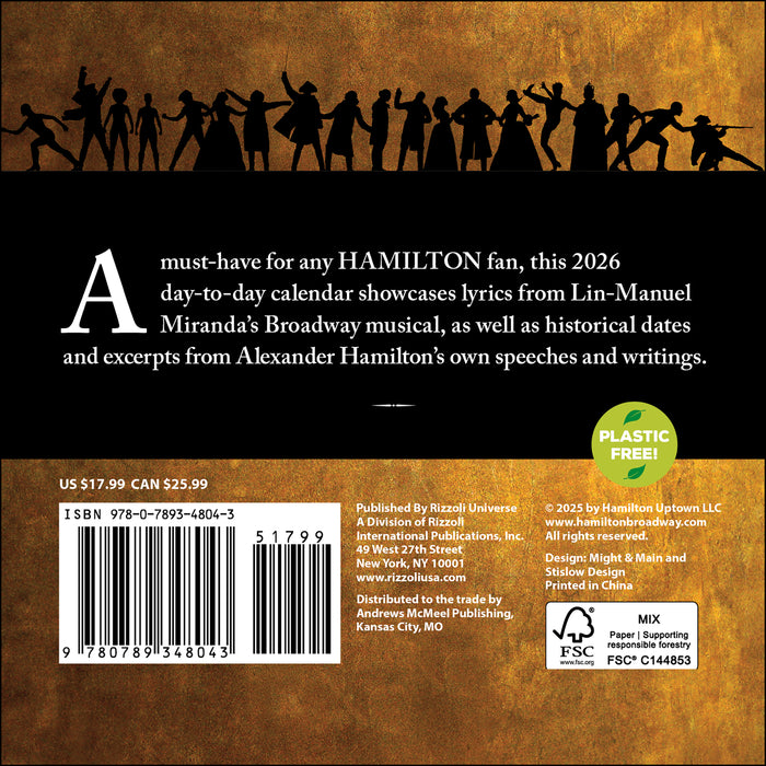 Hamilton 2026 Page-A-Day Calendar