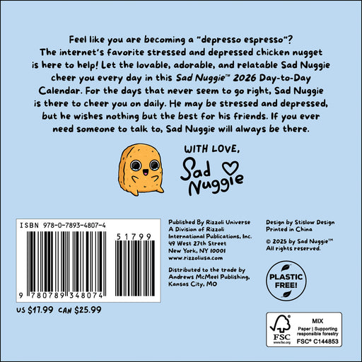 Sad Nuggie 2026 Page-A-Day Calendar
