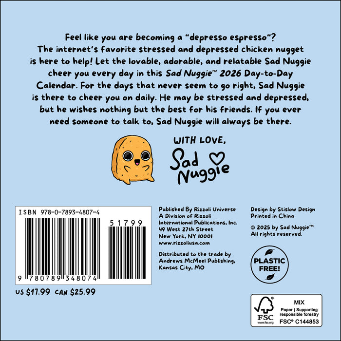 Sad Nuggie 2026 Page-A-Day Calendar