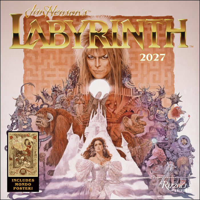 Jim Henson's Labyrinth 2027 Square Wall Calendar