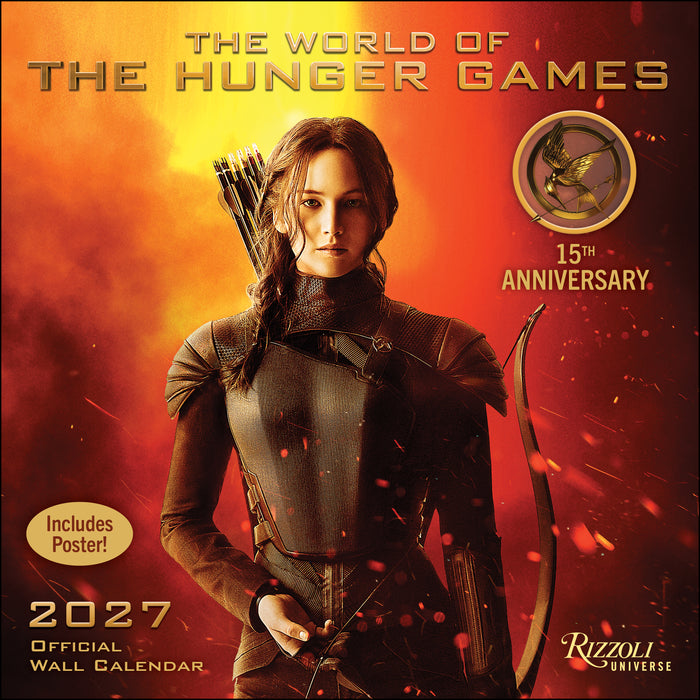 The World of Hunger Games 2027 Square Wall Calendar