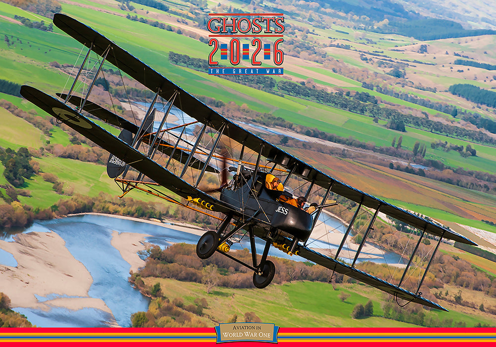 Ghosts The Great War WW I 2026 Large Wall Calendar (Online Exclusive)