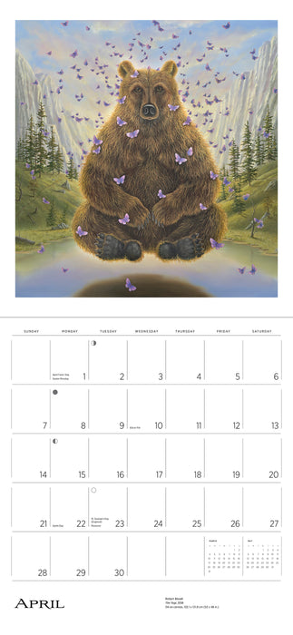 2024 Spirit: The Paintings of Robert Bissell Wall Calendar