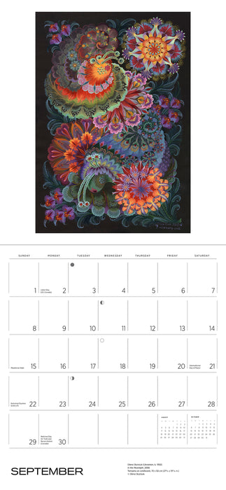 2024 Fantasia: Art Wall Calendar