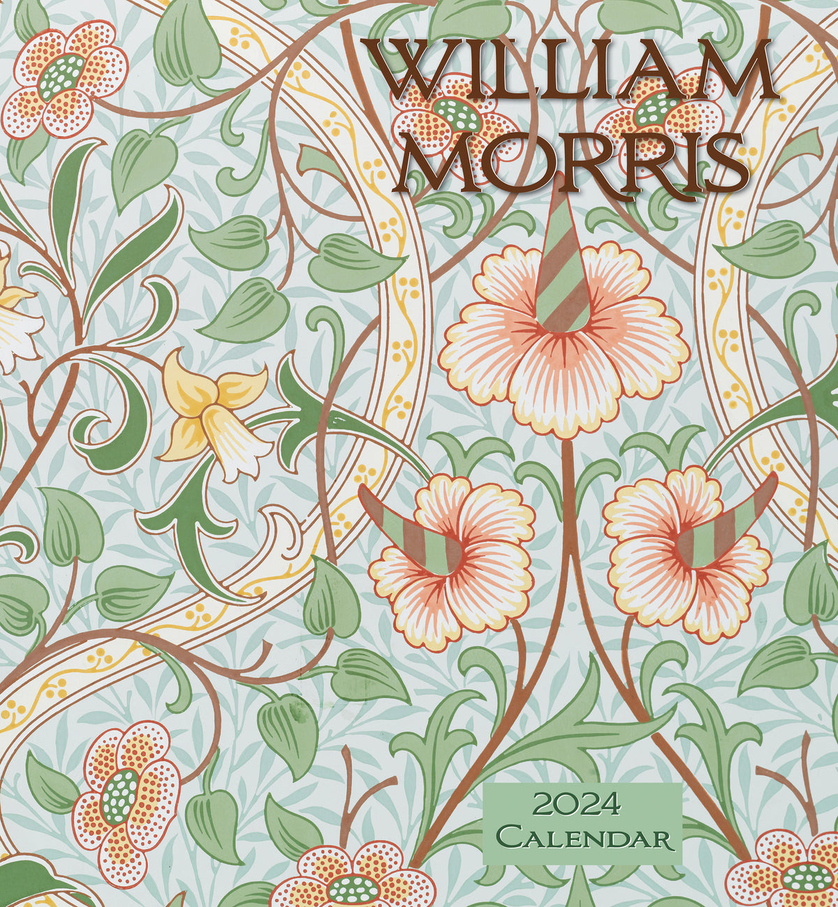 2024 William Morris Arts & Crafts Designs Wall Calendar — Calendar Club