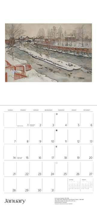 2024 Carl Larsson Wall Calendar