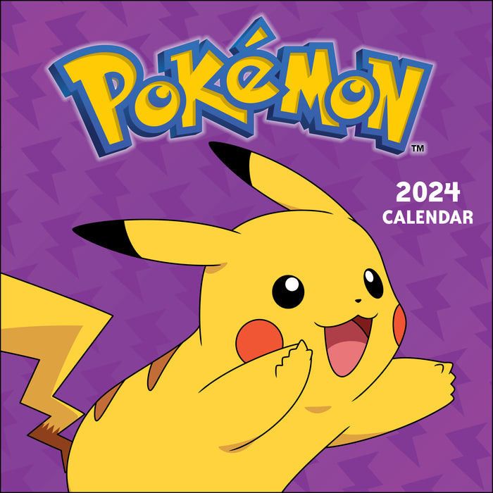 2024 Pokémon Wall Calendar