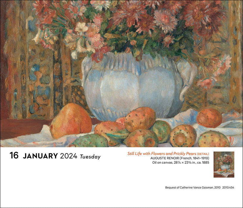2024 Art: 366 Days of Masterpieces Page-A-Day