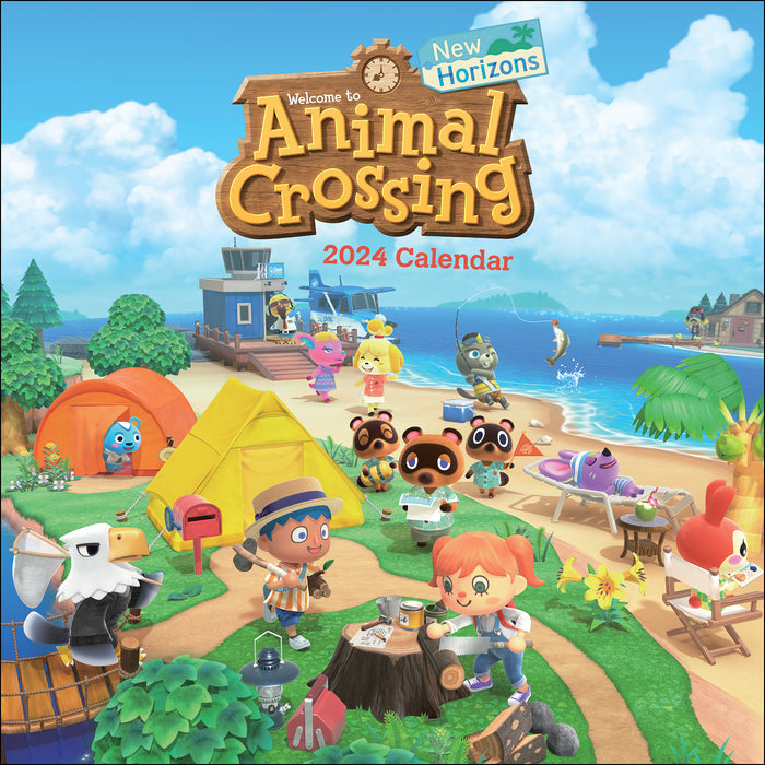 2024 Animal Crossing: New Horizons Wall Calendar