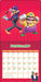 Super Mario 2026 Square Wall Calendar