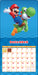 Super Mario 2026 Square Wall Calendar