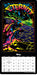 Marvel Classic Black Light Poster 2027 Large Wall Calendar