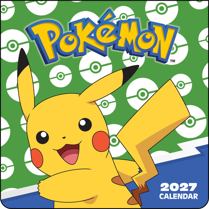Pokemon 2027 Mini Wall Calendar