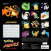 Pokemon Moves 2027 Square Wall Calendar