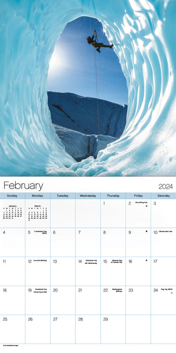 2024 No Limits Wall Calendar