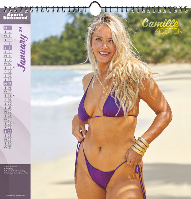 2024 Sports Illustrated Swimsuit Large Wall Calendar