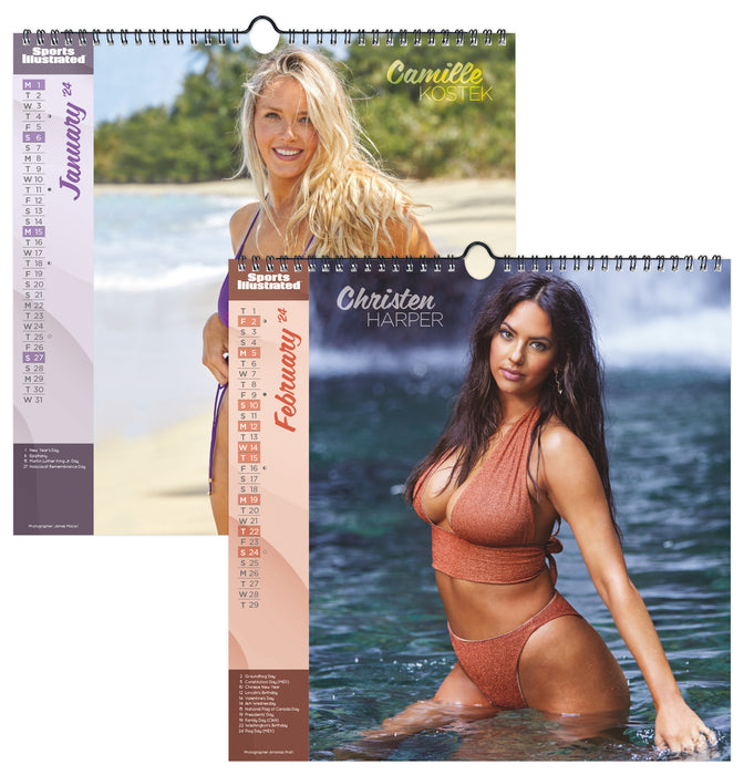 2024 Sports Illustrated Swimsuit Large Wall Calendar