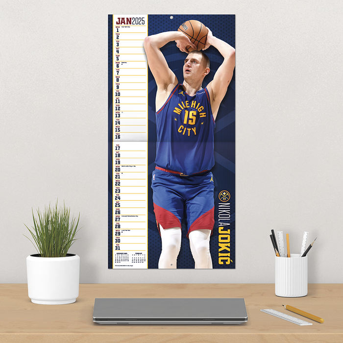 2025 NBA Superstars Wall Calendar by  Trends International from Calendar Club