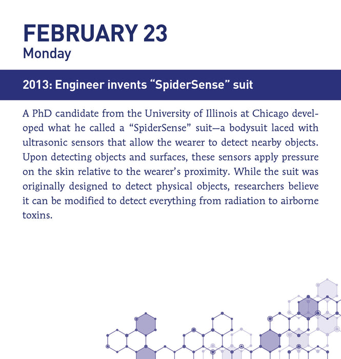 This Day in Science 2026 Page-A-Day Calendar