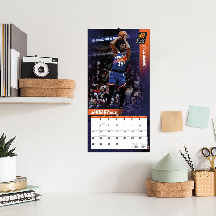 2024 NBA Elite Mini Wall Calendar
