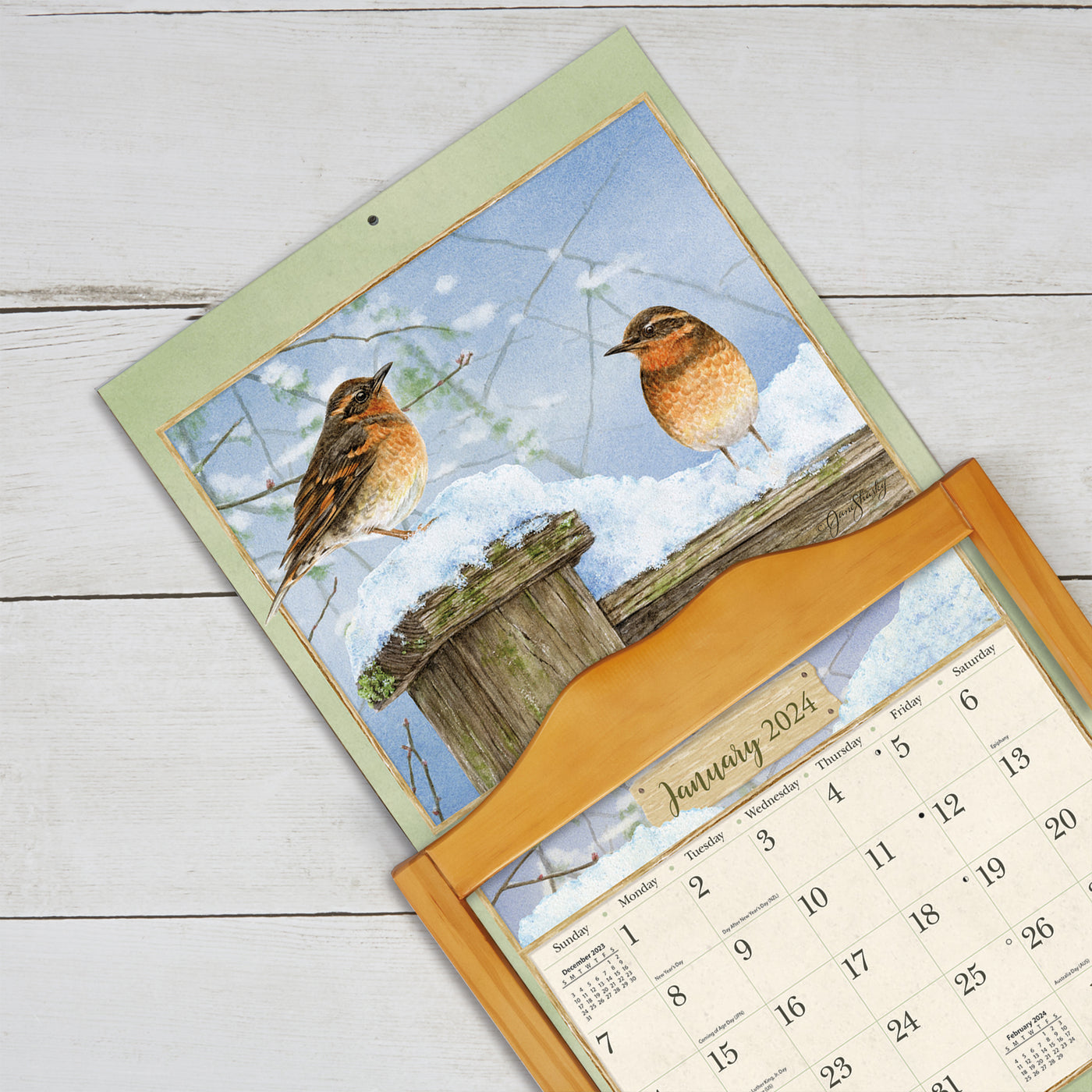 2024 Birds In The Garden Wall Calendar — Calendar Club