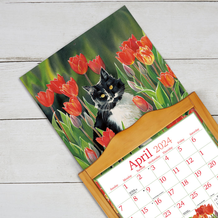 2024 Cats In The Country Wall Calendar