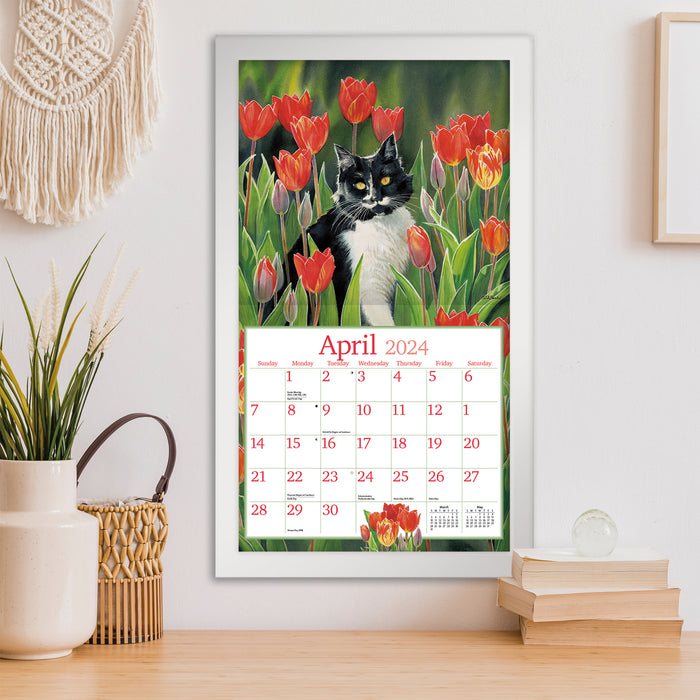 2024 Cats In The Country Wall Calendar