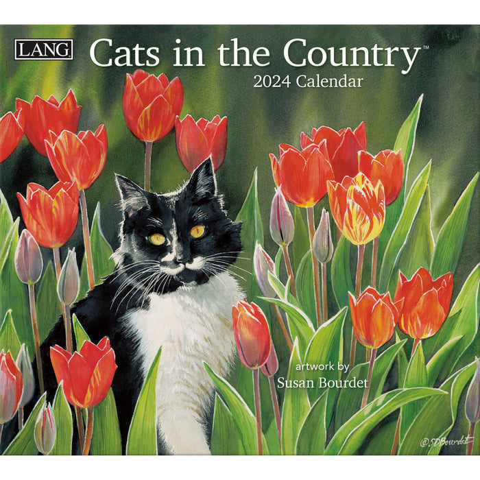 2024 Cats In The Country Wall Calendar — Calendar Club