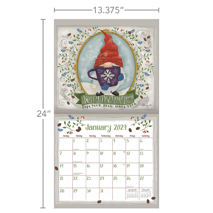 2024 Coffee Wall Calendar — Calendar Club
